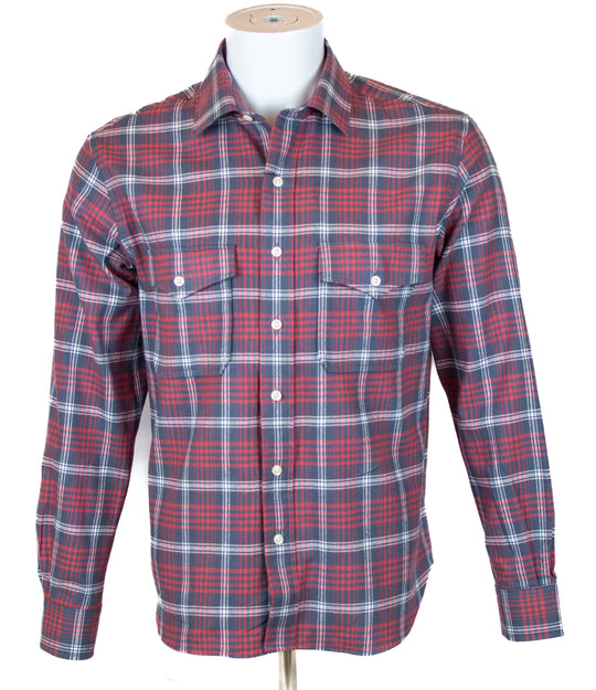 12-15 Flannel Long Sleeve Concealed Carry Shirt